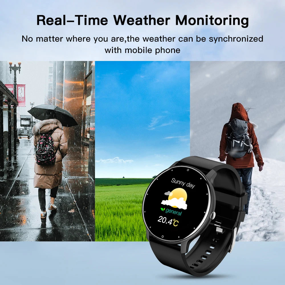 Premium Smartwatch für Männer: Health & Fitness Tracker, Touchscreen, Bluetooth-Anruf, Herzrhythmus, Puls, EKG, Sportfunktionen, IP67 Wasserdicht, für Android & Apple iOS, inkl. Box | Limitierte Auflage