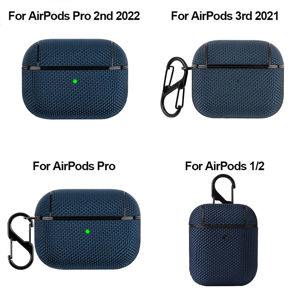 Wasserdichte Kopfhörertasche aus Nylongewebe, Für Airpods Pro 2 Pro 2. 1 USB C Gen Kopfhörerhülle, Lade-Kopfhörerhülle