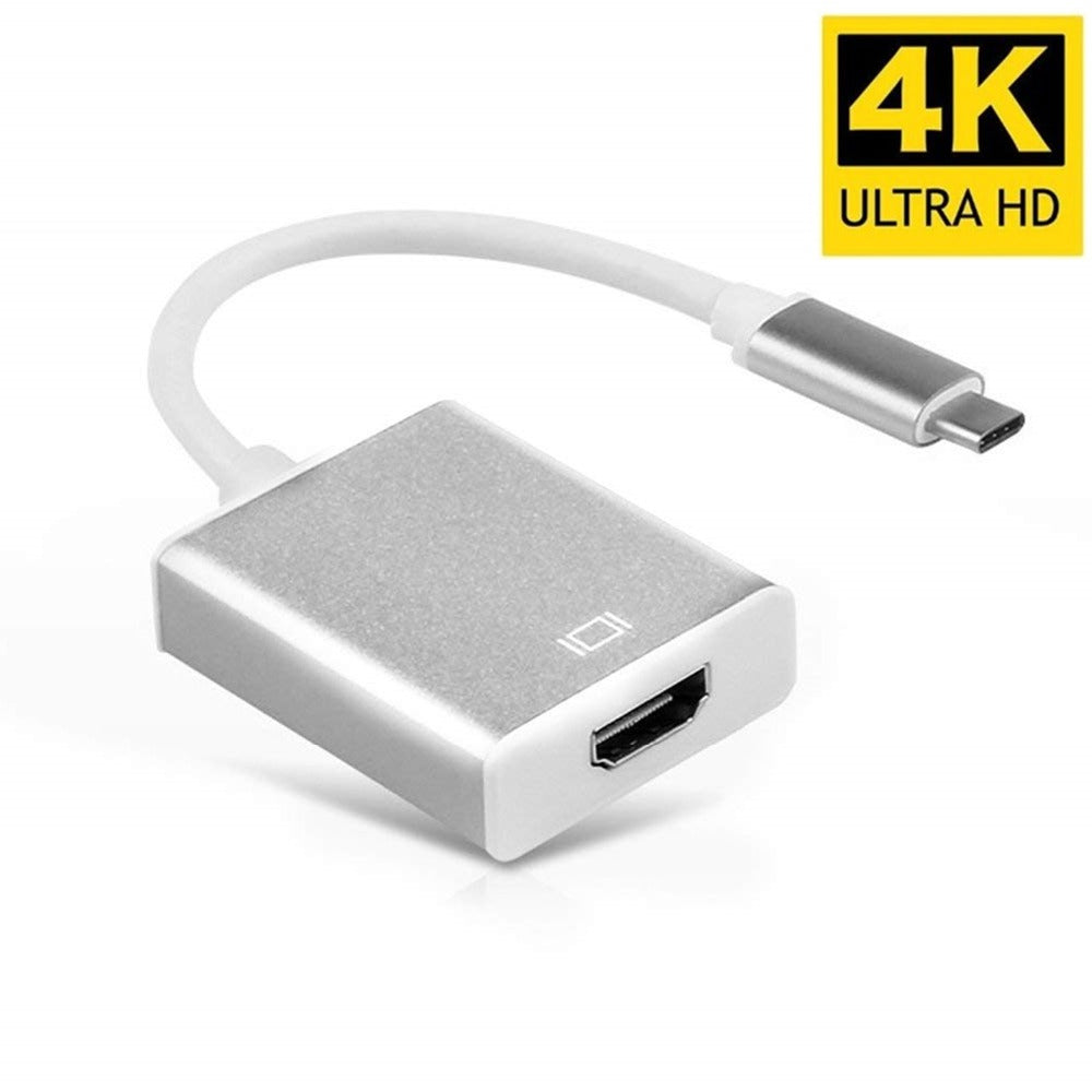 3-in-1 USB-C Hub: Typ-C zu HDMI Splitter, Hochwertige USB 3.0 Dockingstation für MacBook Air/Pro/M3/M2/M1: 16,14,13-inch | 2024/2023/2022/2020 Series - USB-C zu HDMI Hub