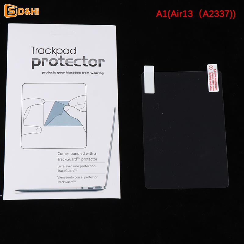 Premium Anti-Kratzer Laptop Touchpad Schutzfolie: Hochwertiger, Klarer Aufkleber für MacBook Air/Pro/M3/M2/M1: 16,14,13-inch | 2024/2023/2022/2020 Series Hartschale - Inklusive Touch Bar, Air, Pro Modelle