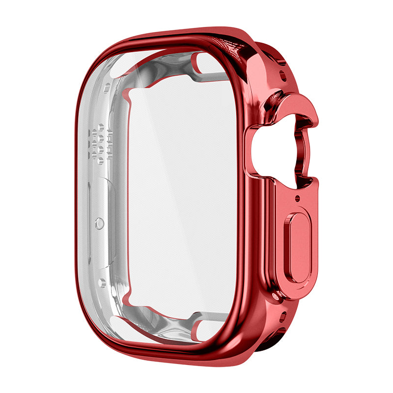 Premium Smart Devil 2er-Set Vollkleber-Softfilm für Apple iWatch 10/9/8/7/6/5/4/3/2/1 & Ultra 2/1, SE: 2024, 2023, 2022, 2021, 2020, 2019, 2018, 2017, 2016, 41mm/45mm, 44mm/40mm | HD-Displayschutz, Einfache Installation