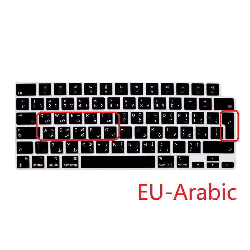 Premium Tastaturschutz-Skin für Macbook Air/Pro/M3/M2/M1: 16,14,13-inch | 2024/2023/2022/2020 Series  Hochwertige Tastatur-Abdeckung