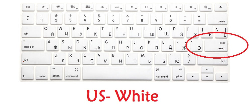 Premium Tastaturschutz-Skin für Macbook Air/Pro/M3/M2/M1: 16,14,13-inch | 2024/2023/2022/2020 Series  Hochwertige Tastatur-Abdeckung