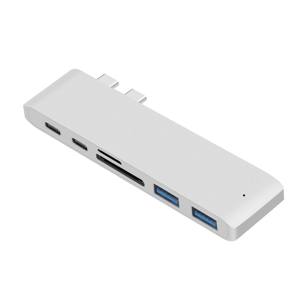 Premium USB-C Hub mit HDMI 4K Adapter & Thunderbolt 3: USB 3.1 Typ-C zu 3.0 Hub - Erweiterte Konnektivität für Macbook Air/Pro/M3/M2/M1: 16,14,13-inch | 2024/2023/2022/2020 Series  Chips