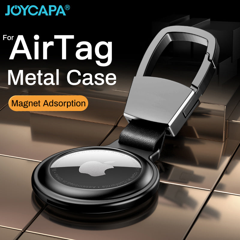 Premium AirTag Metallhülle mit Keychain