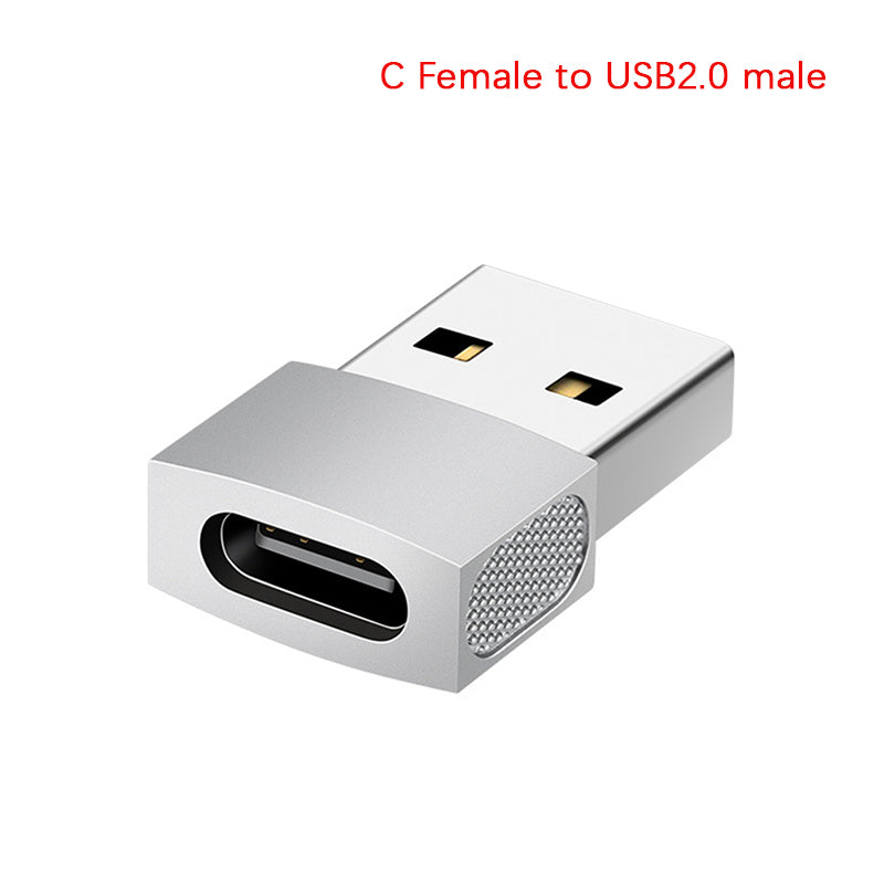 Premium USB-C zu USB 3.0 Adapter, USB Typ-C Buchse USB Stecker für Macbook Air/Pro/M3/M2/M1: 16,14,13-inch | 2024/2023/2022/2020 Series  Laptop, iPad Pro, iPhone und Typ-C Geräte – Datenübertragung