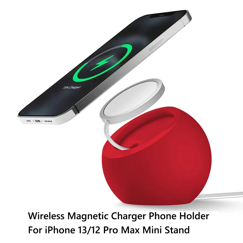 Magnetische 15W Induktions-USB-Ladegerät Schnellladestation | für Smartphones, Apple iPhone, Samsung, iOS & Android Apple Watch, AirPods | Wireless Fast Charging Dockingstation