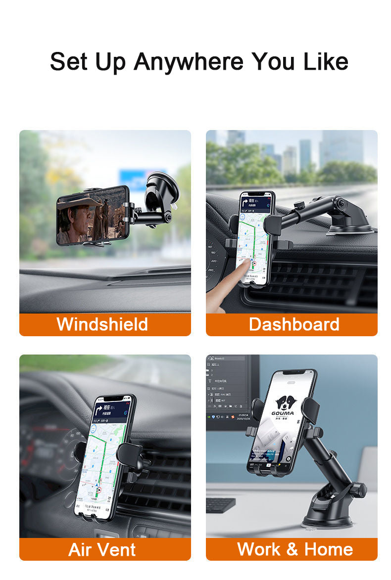 Hochwertige Auto Handyhalterung Apple iPhone 15,14,13,12,11 Pro, Xiaomi,Huawei,Samsung Saugnapfhalterung GPS Mobiltelefone
