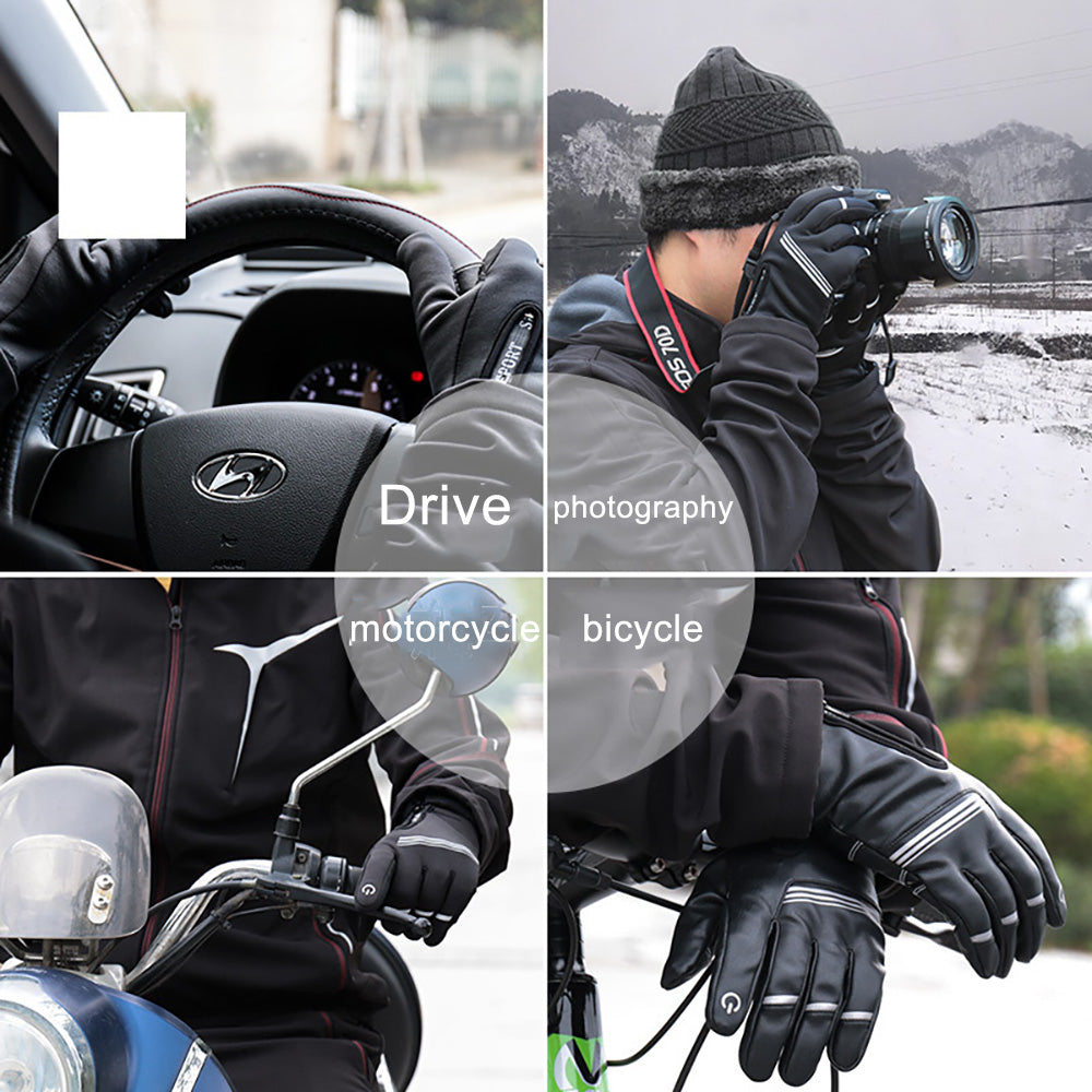 Premium Touchscreen-Handschuhe: Hochwertige warme 3M-Laufhandschuhe für Smartphone, Laptop, Tablet, PC, Apple iPhone, iPad, MacBook, iOS, Android, Samsung Radfahren, Motorrad, Outdoor, Roller, winddicht, Sport, Reiten | Limitierte Auflage