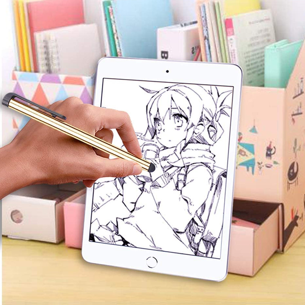 Premium Universalstift füriPad/Pro/Air/Mini: 10/9/8/7/6/5/4/3 Series | Handys & Tablets: Sensibler Kapazitiver Bildschirmstift - Kompatibel mit Apple, Android, iPad, iPhone, Samsung, Kindle, Telefon