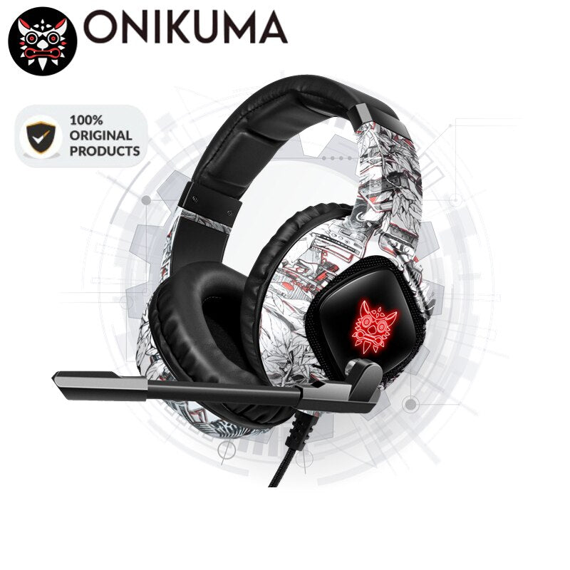 Premium ONIKUMA K19 Gaming-Headset | Kabelgebunden, Geräuschunterdrückung, Mikrofon | Stereokopfhörer | Limitierte Auflage