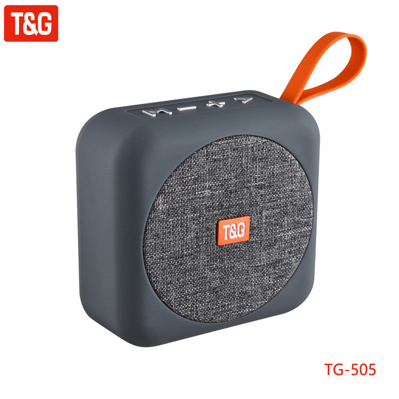 Hochwertiger T&G Mini-Bluetooth-Lautsprecher: Tragbar, Drahtlos, Outdoor-Sport Audio, Stereo, TF- & FM-Kartenunterstützung, Auto-Audio | Kompatibel mit Smartphone, Laptop, Tablet, PC, Apple iPhone, iPad, MacBook, iOS, Android, Samsung