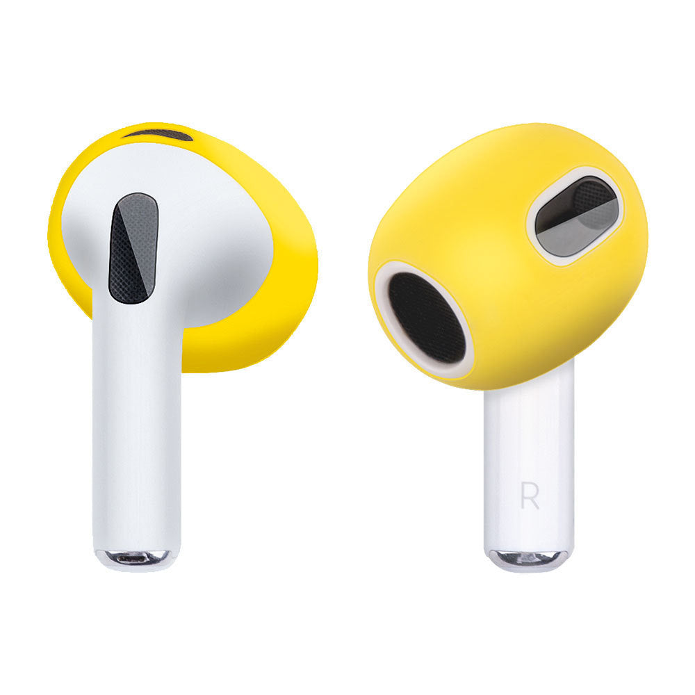 Premium Silikon Ohrpolster für Apple AirPods 4/3/2/1 and Pro Series 2024/2022/2021/2019/2016: Ohrkappen, Abdeckungen & Schutzhüllen - 2er Set Ohrstöpsel | Hochwertige Kopfhörer-Pads