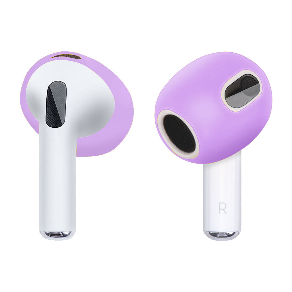 Premium Silikon Ohrpolster für Apple AirPods 4/3/2/1 and Pro Series 2024/2022/2021/2019/2016: Ohrkappen, Abdeckungen & Schutzhüllen - 2er Set Ohrstöpsel | Hochwertige Kopfhörer-Pads