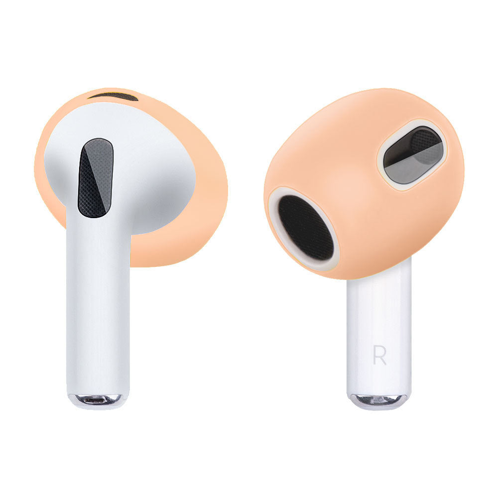 Premium Silikon Ohrpolster für Apple AirPods 4/3/2/1 and Pro Series 2024/2022/2021/2019/2016: Ohrkappen, Abdeckungen & Schutzhüllen - 2er Set Ohrstöpsel | Hochwertige Kopfhörer-Pads