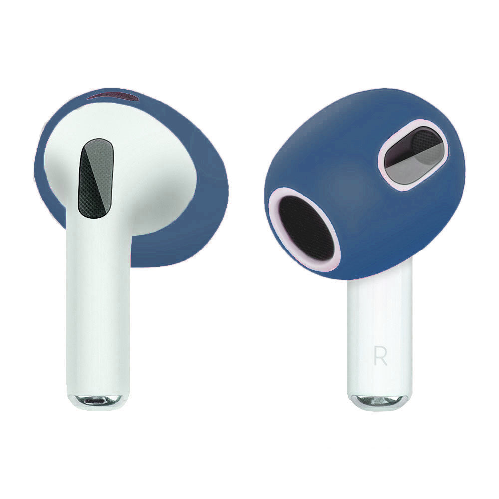 Premium Silikon Ohrpolster für Apple AirPods 4/3/2/1 and Pro Series 2024/2022/2021/2019/2016: Ohrkappen, Abdeckungen & Schutzhüllen - 2er Set Ohrstöpsel | Hochwertige Kopfhörer-Pads