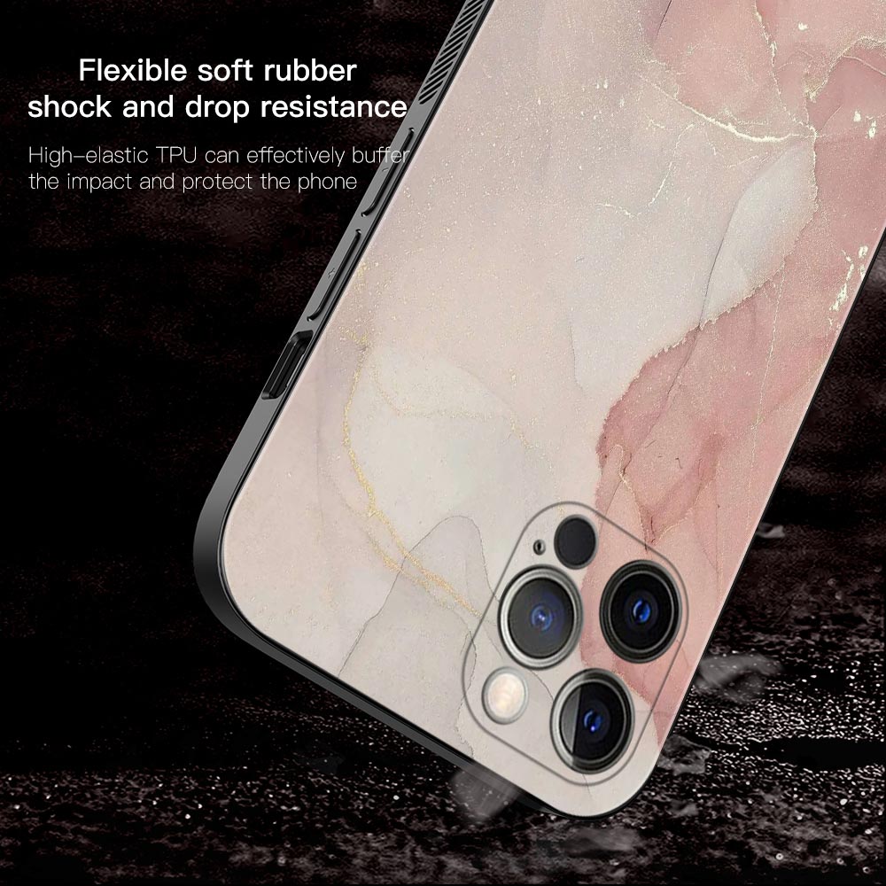 Premium Marmor Kunst Mode Muster Handyhülle | MagSafe, Abdeckung, Apple iPhone 15/14/13/12/11 Pro Max Mini X/XR/XS Plus 