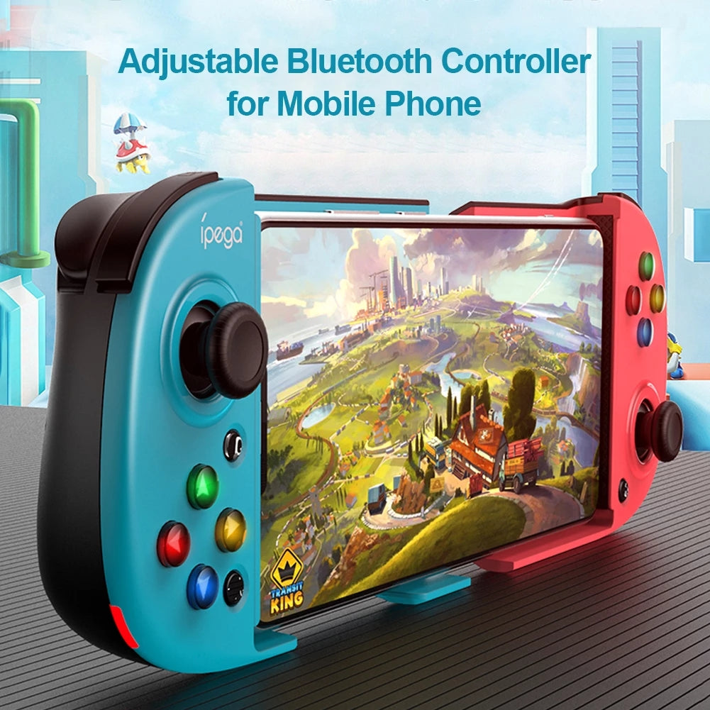 Hochwertiges Gamepad Android für Smartphone, Laptop, Tablet, PC, Apple iPhone, iPad, MacBook, iOS, Android, Samsung kabelloses Bluetooth-Telefon, direkt mit Gamepad verbunden | Limitierte Auflage