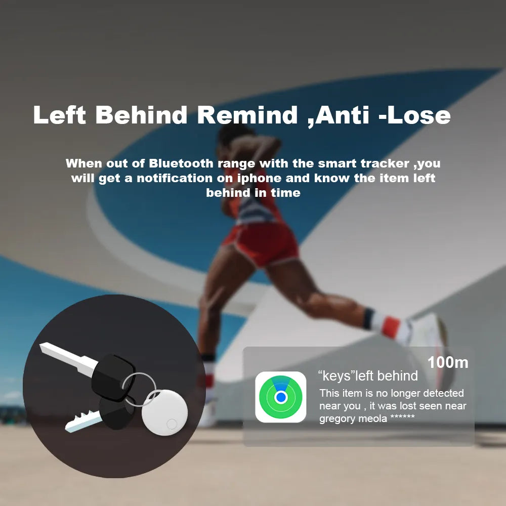 Premium Bluetooth GPS-Tracker: Alternative zu Apple AirTag | Finden Sie Verlorenes mit App | Anti-Verlust Locator für Gepäck, Portemonnaie, Haustiere, Kinder, Schlüssel