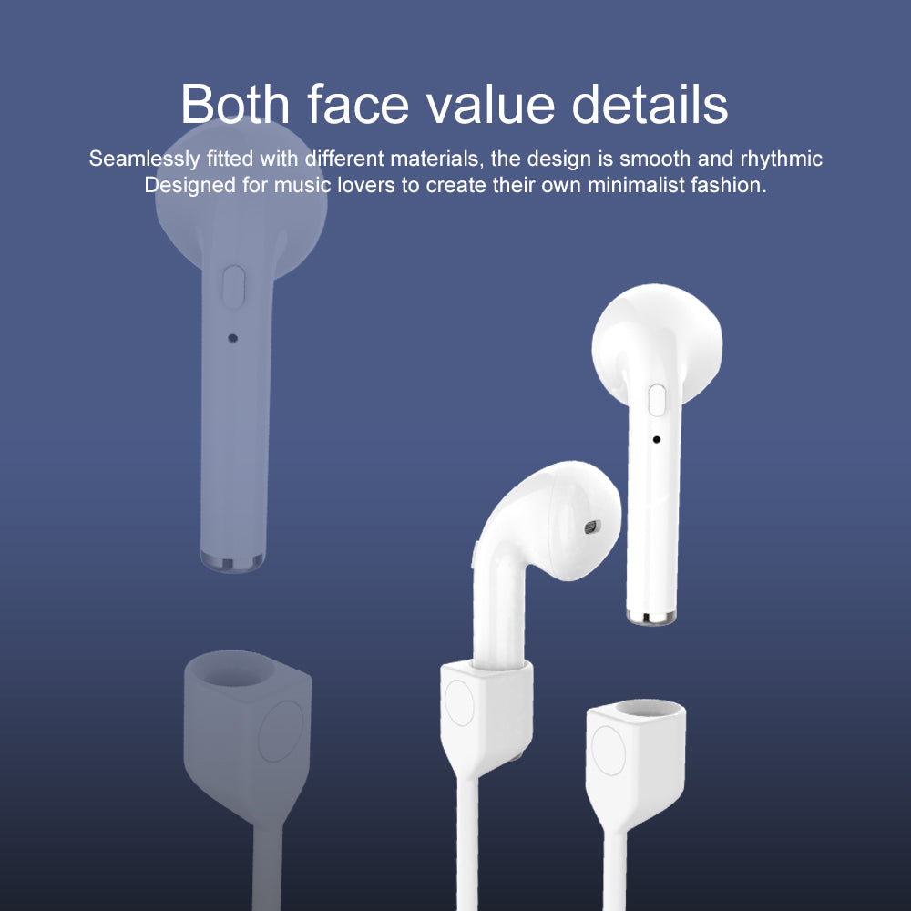 Premium Silikon Anti-Verlust Kopfhörerhalter für Apple AirPods4/3/2/1 and Pro Series 2024/2022/2021/2019/2016 & Pro: Hochwertiges Bluetooth Nackenband-Kabel - Sicher & Stilvoll für Kabellose Ohrhörer