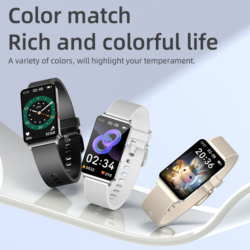 Luxus Smartwatch zur nicht-invasiven Blutzuckermessung: EKG, PPG, Herzfrequenz, HRV | Gesundheitsmarke, Fitness Tracker für Damen & Herren