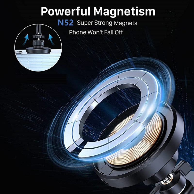 Prämie Magnetisches 30W Auto Kabelloses Ladegerät mit Telefonhalterung für Apple iPhone 14,13, 12 Pro Max Mini