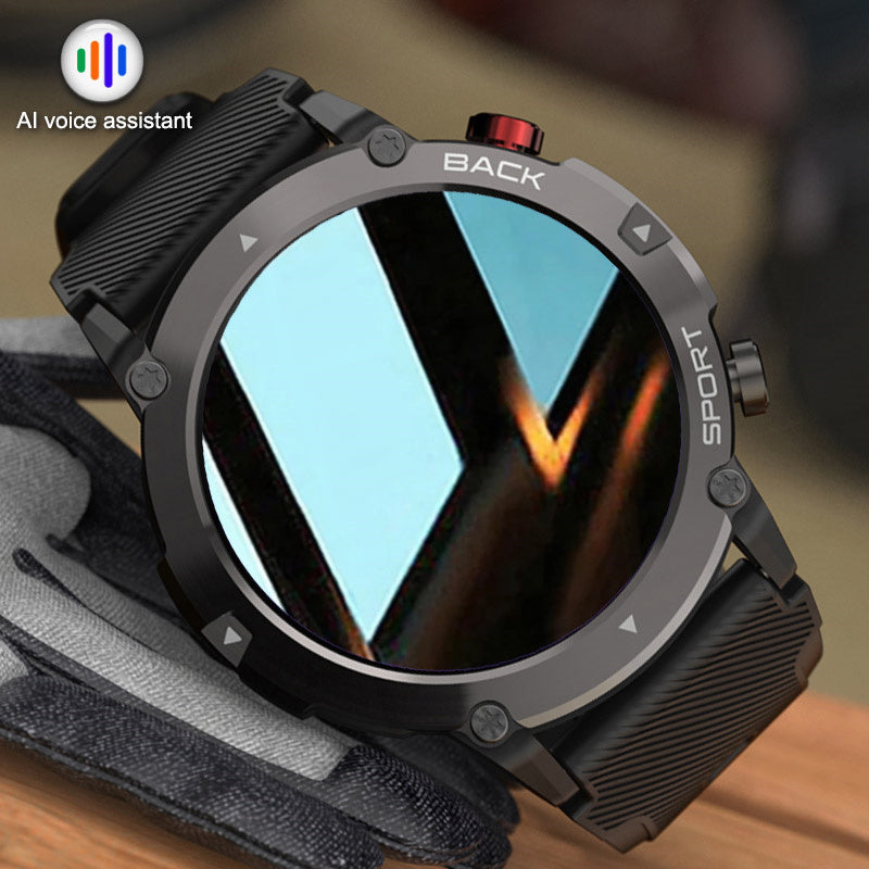 Hochwertiges Smartwatch 2024 für Männer, Bluetooth-Anruf, wasserdichte Uhren