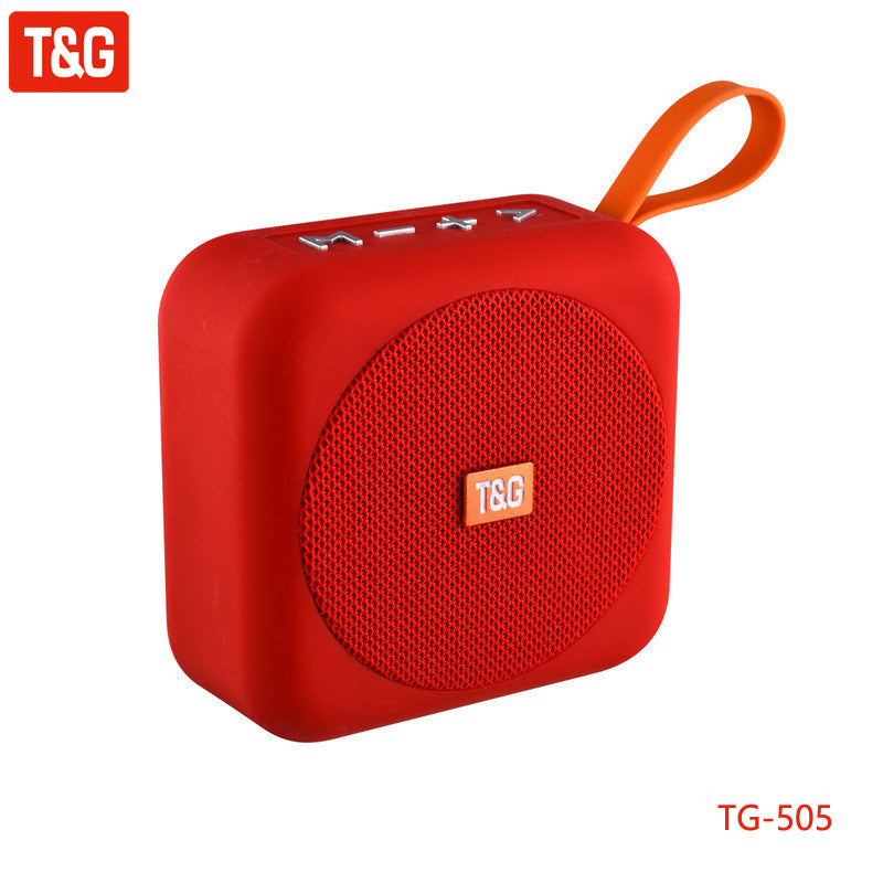 Hochwertiger T&G Mini-Bluetooth-Lautsprecher: Tragbar, Drahtlos, Outdoor-Sport Audio, Stereo, TF- & FM-Kartenunterstützung, Auto-Audio | Kompatibel mit Smartphone, Laptop, Tablet, PC, Apple iPhone, iPad, MacBook, iOS, Android, Samsung