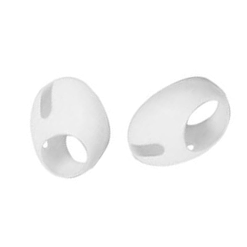 Premium Silikon Ohrpolster für Apple AirPods 4/3/2/1 and Pro Series 2024/2022/2021/2019/2016: Ohrkappen, Abdeckungen & Schutzhüllen - 2er Set Ohrstöpsel | Hochwertige Kopfhörer-Pads