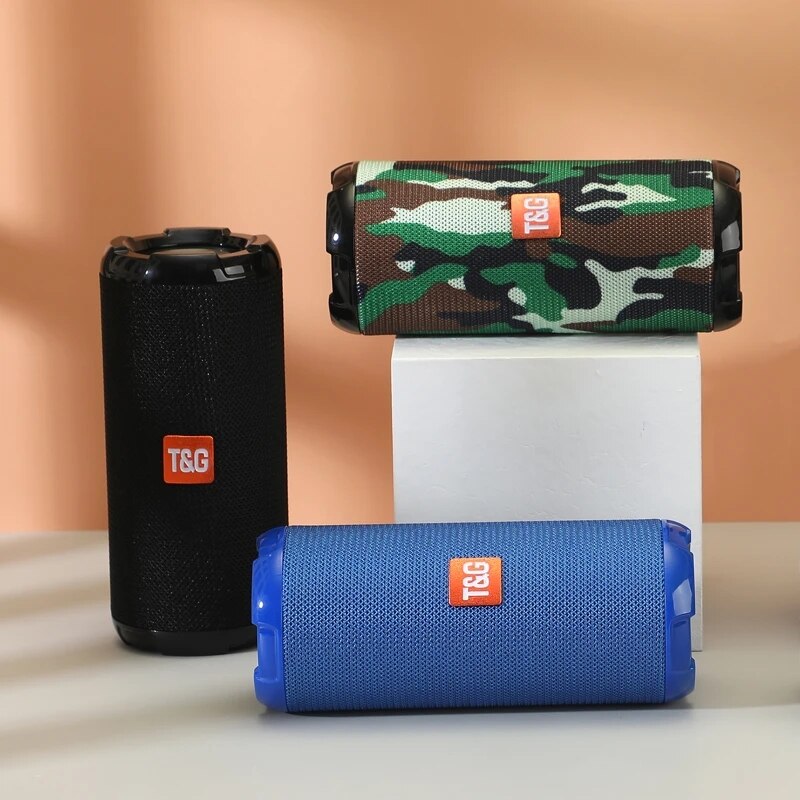 Hochwertiger drahtloser Bluetooth-Lautsprecher: Klein, tragbar, mit lautem Subwoofer, FM-Radio und TF-Kartenunterstützung
