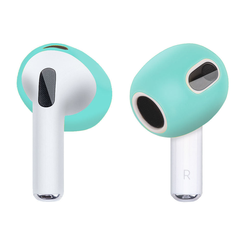 Premium Silikon Ohrpolster für Apple AirPods 4/3/2/1 and Pro Series 2024/2022/2021/2019/2016: Ohrkappen, Abdeckungen & Schutzhüllen - 2er Set Ohrstöpsel | Hochwertige Kopfhörer-Pads