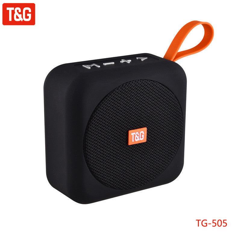 Hochwertiger T&G Mini-Bluetooth-Lautsprecher: Tragbar, Drahtlos, Outdoor-Sport Audio, Stereo, TF- & FM-Kartenunterstützung, Auto-Audio | Kompatibel mit Smartphone, Laptop, Tablet, PC, Apple iPhone, iPad, MacBook, iOS, Android, Samsung