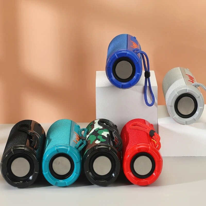Hochwertiger drahtloser Bluetooth-Lautsprecher: Klein, tragbar, mit lautem Subwoofer, FM-Radio und TF-Kartenunterstützung3
