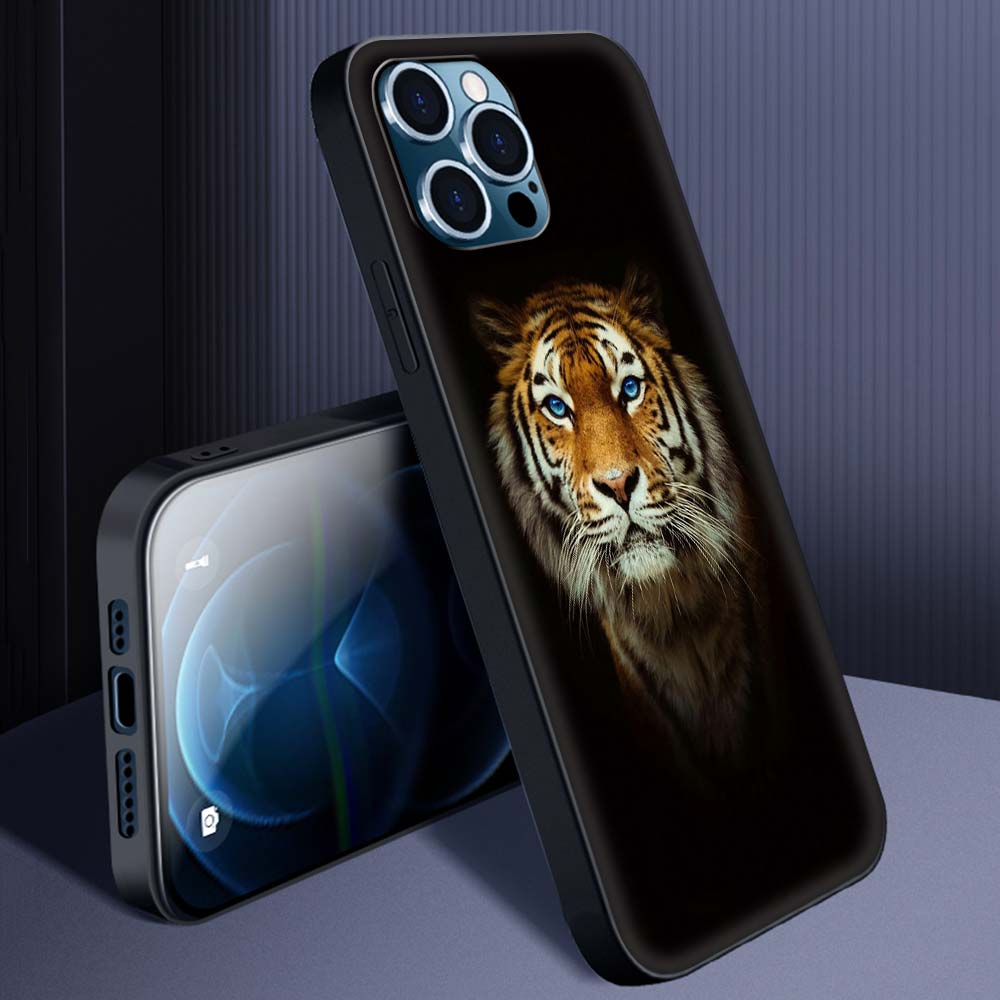 Premium iPhone Case with Animal Designs: Wolf, Dog, Cat, Bird, Lion, Tiger | MagSafe-Compatible Case with Camera Lens Protector | Premium Hardcase for Apple iPhone 16/15/14/13/12 Pro Max Plus Mini | Shockproof Phone Case & Heavy Duty Cover