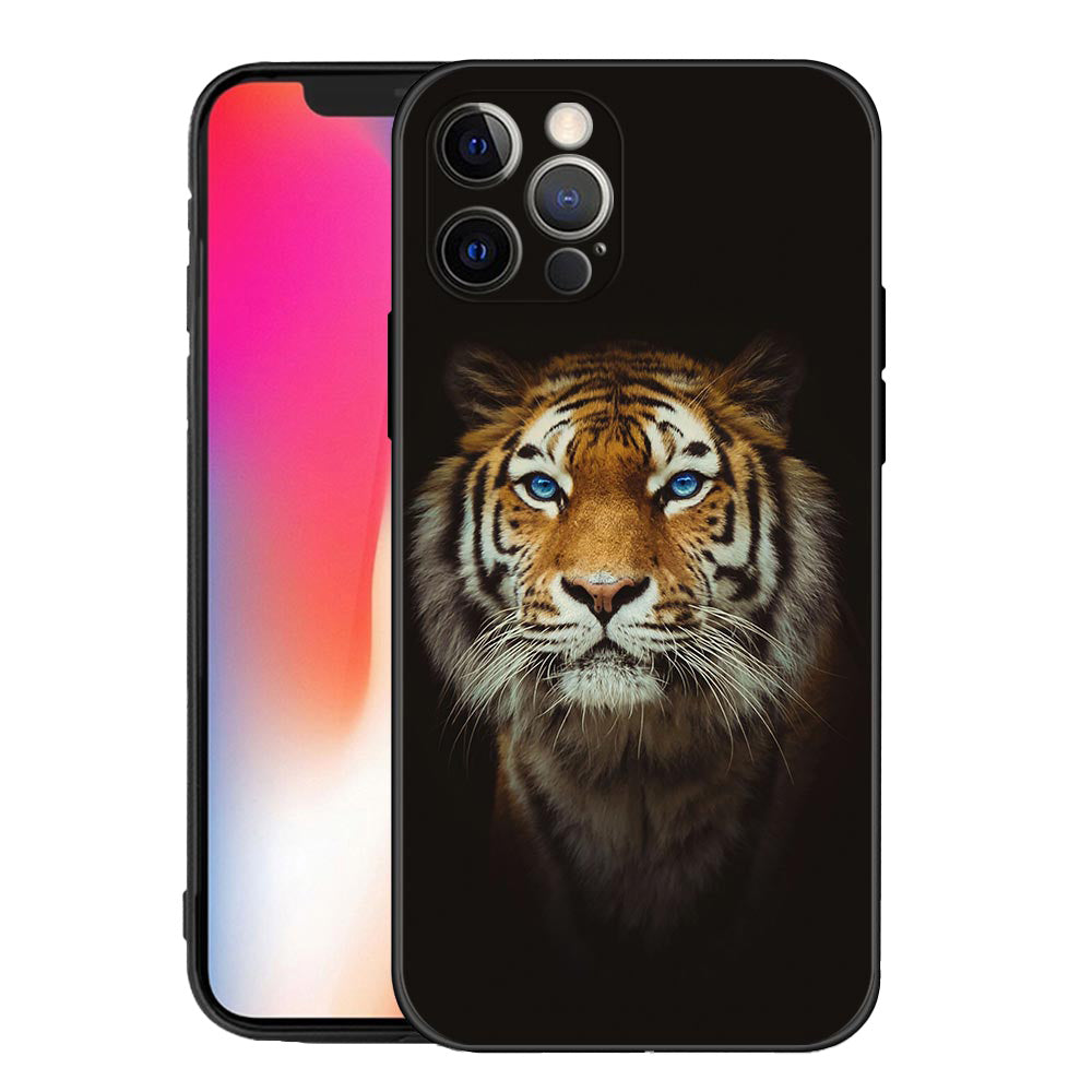 Premium iPhone Case with Animal Designs: Wolf, Dog, Cat, Bird, Lion, Tiger | MagSafe-Compatible Case with Camera Lens Protector | Premium Hardcase for Apple iPhone 16/15/14/13/12 Pro Max Plus Mini | Shockproof Phone Case & Heavy Duty Cover