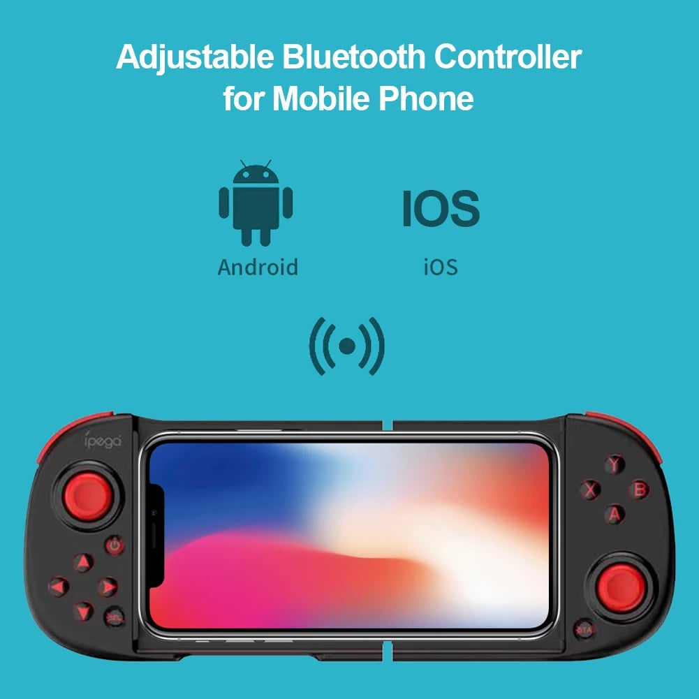 Hochwertiges Gamepad Android für Smartphone, Laptop, Tablet, PC, Apple iPhone, iPad, MacBook, iOS, Android, Samsung kabelloses Bluetooth-Telefon, direkt mit Gamepad verbunden | Limitierte Auflage