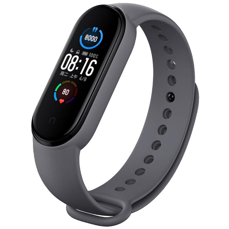 Hochwertiges Silikon-Armband für Xiaomi Mi Band 7, 6, 5, 4, 3 | Uhrenarmband für Mi Band 3/4, Band 5, Band 6 | Smartwatch