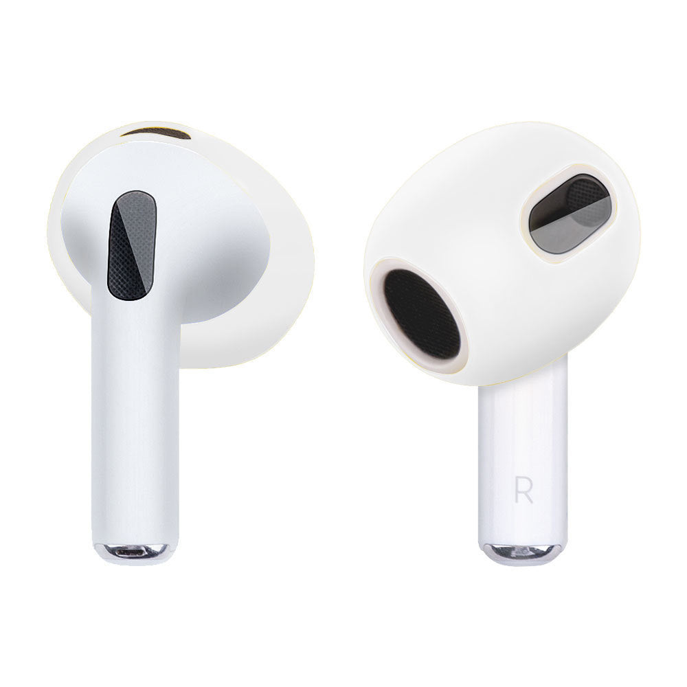 Premium Silikon Ohrpolster für Apple AirPods 4/3/2/1 and Pro Series 2024/2022/2021/2019/2016: Ohrkappen, Abdeckungen & Schutzhüllen - 2er Set Ohrstöpsel | Hochwertige Kopfhörer-Pads