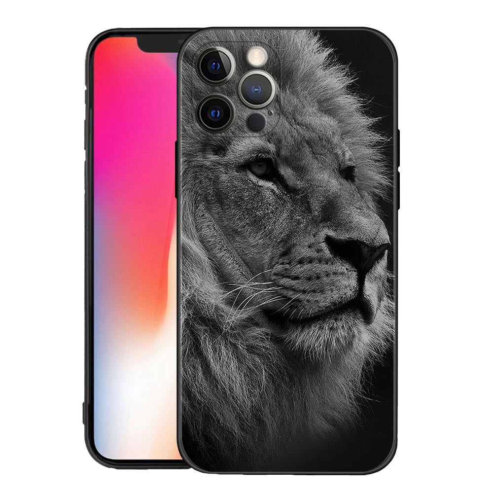 Premium iPhone Case with Animal Designs: Wolf, Dog, Cat, Bird, Lion, Tiger | MagSafe-Compatible Case with Camera Lens Protector | Premium Hardcase for Apple iPhone 16/15/14/13/12 Pro Max Plus Mini | Shockproof Phone Case & Heavy Duty Cover