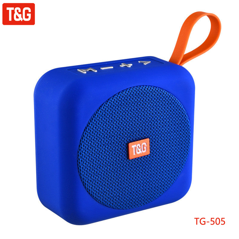 Hochwertiger T&G Mini-Bluetooth-Lautsprecher: Tragbar, Drahtlos, Outdoor-Sport Audio, Stereo, TF- & FM-Kartenunterstützung, Auto-Audio | Kompatibel mit Smartphone, Laptop, Tablet, PC, Apple iPhone, iPad, MacBook, iOS, Android, Samsung