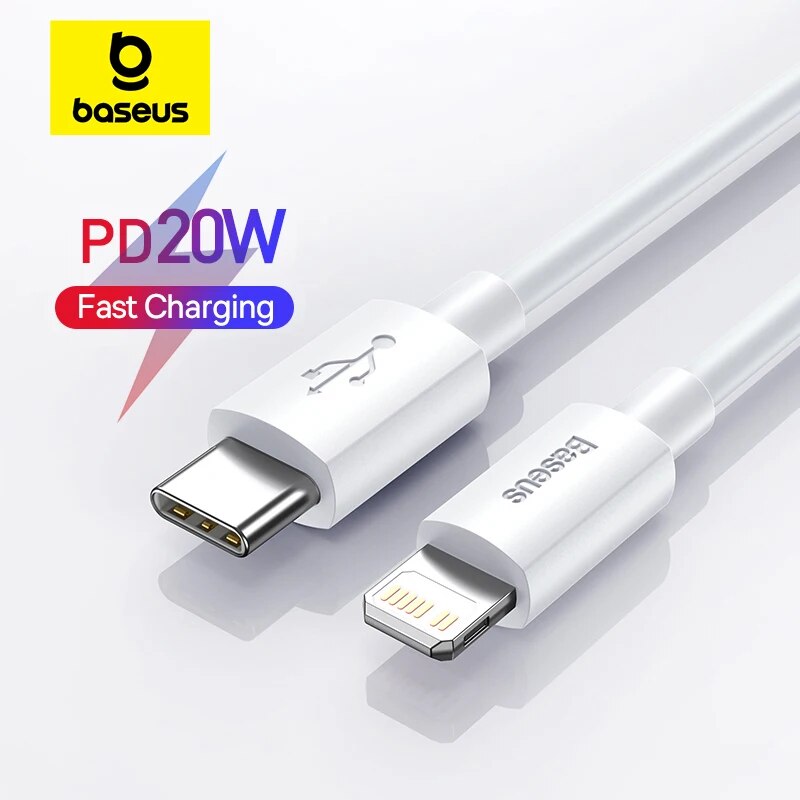 Hochwertiges USB Typ C PD 20W Kabel für Apple iPhone SE 15 14 13 12 11 Pro Max Plus Mini X XS 8 | Prämie Schnelle USB C Kabel