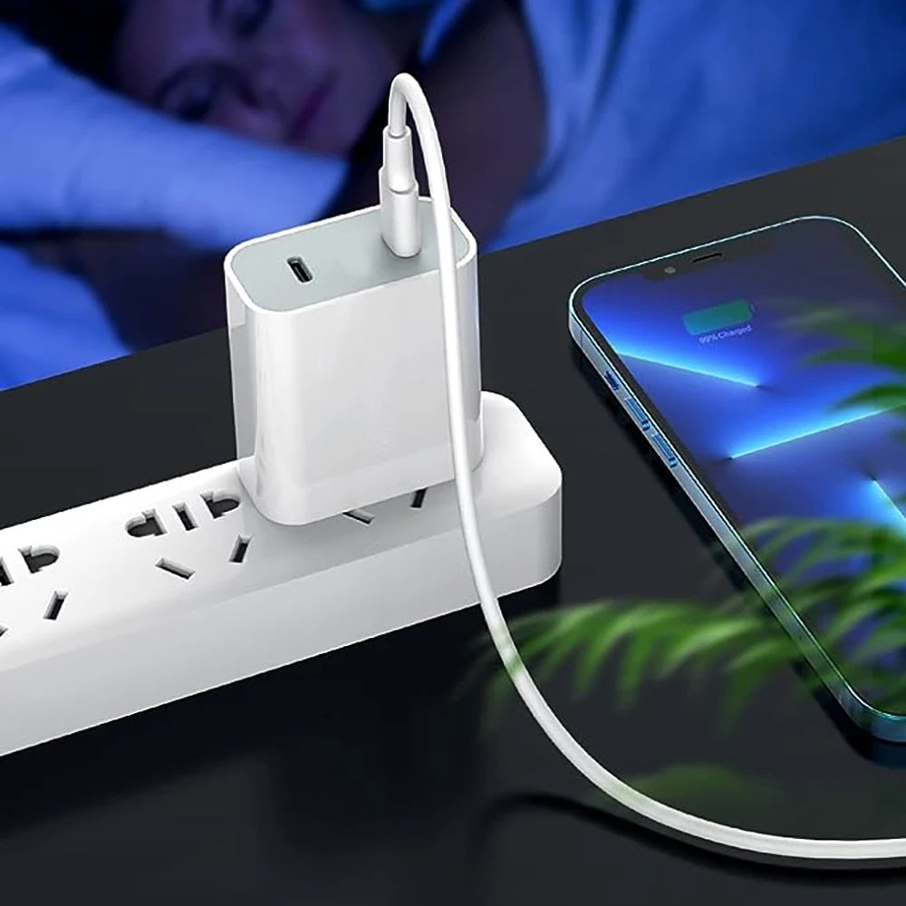 Hochwertiges USB Typ C PD 20W Kabel für Smartphones, Apple iPhone, Samsung, iOS & Android | Prämie Schnelle USB C Kabel für iPhone, Typ C Ladekabel