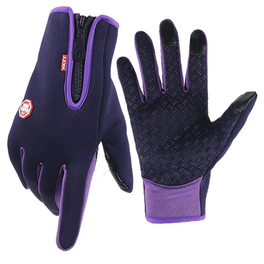 Premium Touchscreen-Warme Handschuhe: Outdoor, Radfahren, Motorrad, Sport, Fitness - Wasserdicht, Winddicht, Rutschfest - Winter Ski-Handschuhe - Phone Heaven Zone