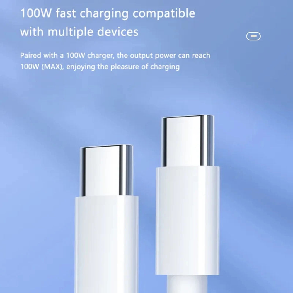 Premium USB-C Cable for Smartphones, Apple iPhone, Samsung, iOS & Android, PD 60W Fast Charging, iOS, Android, Huawei, Xiaomi, Samsung, Type-C Braided Cable Accessory