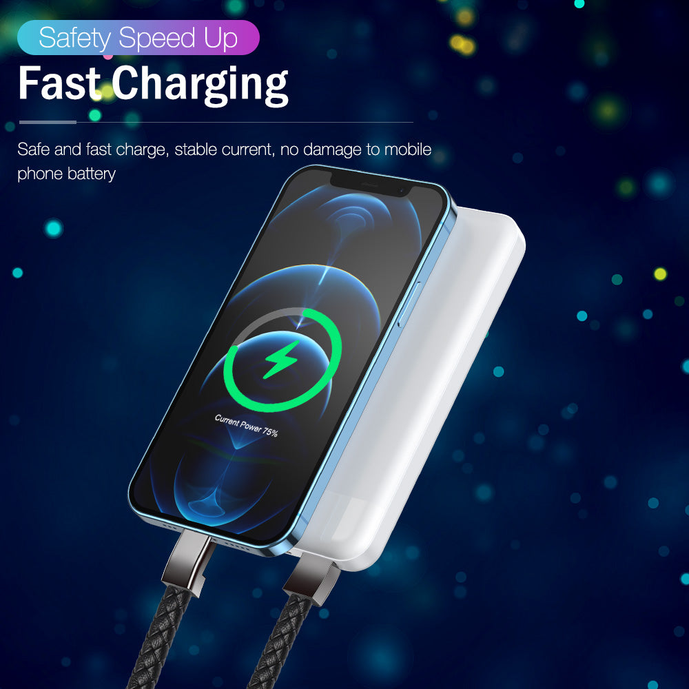 Magnetische 15W Induktions-USB-Ladegerät Schnellladestation | für Smartphones, Apple iPhone, Samsung, iOS & Android Apple Watch, AirPods | Wireless Fast Charging Dockingstation