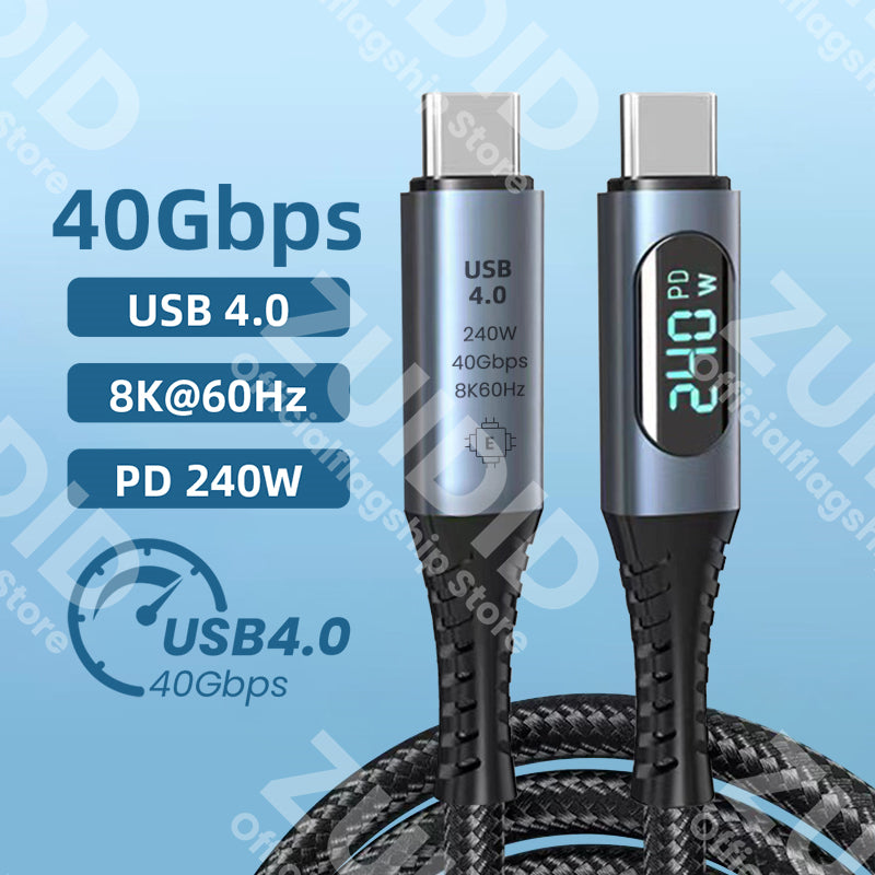 Premium Essager USB Typ C zu USB C Kabel 100W/5A PD Schnelllade-Ladegerät Draht für Smartphones, Apple iPhone, Samsung, iOS & Android MacBook Xiaomi 2M Typ-C USBC Kabel