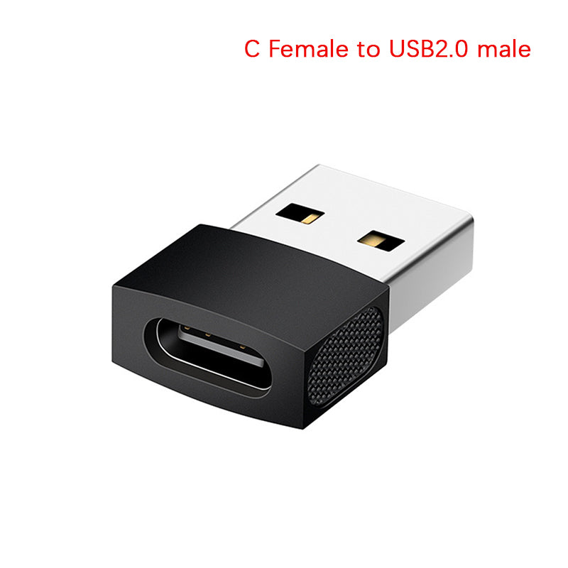 Premium USB-C zu USB 3.0 Adapter, USB Typ-C Buchse USB Stecker für Macbook Air/Pro/M3/M2/M1: 16,14,13-inch | 2024/2023/2022/2020 Series  Laptop, iPad Pro, iPhone und Typ-C Geräte – Datenübertragung