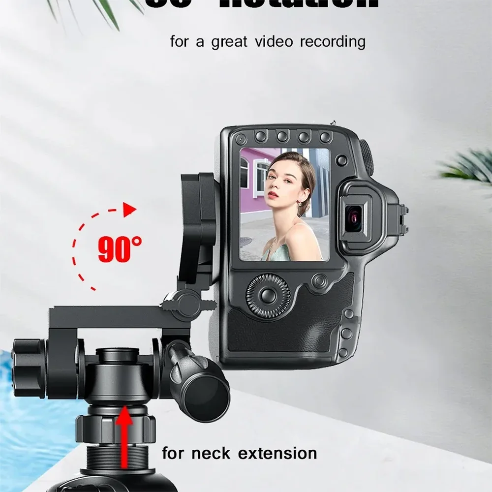 Professionelles Aluminium-Reisestativ, 140 cm für Videografie & Fotografie:, geeignet für Smartphones, Apple iPhone, Samsung, iOS &amp; Android, Apple iPhone 15/14/13/12/11 Pro Max Plus Mini, Samsung, Android, GoPro, Canon/Nikon DSLR/SLR