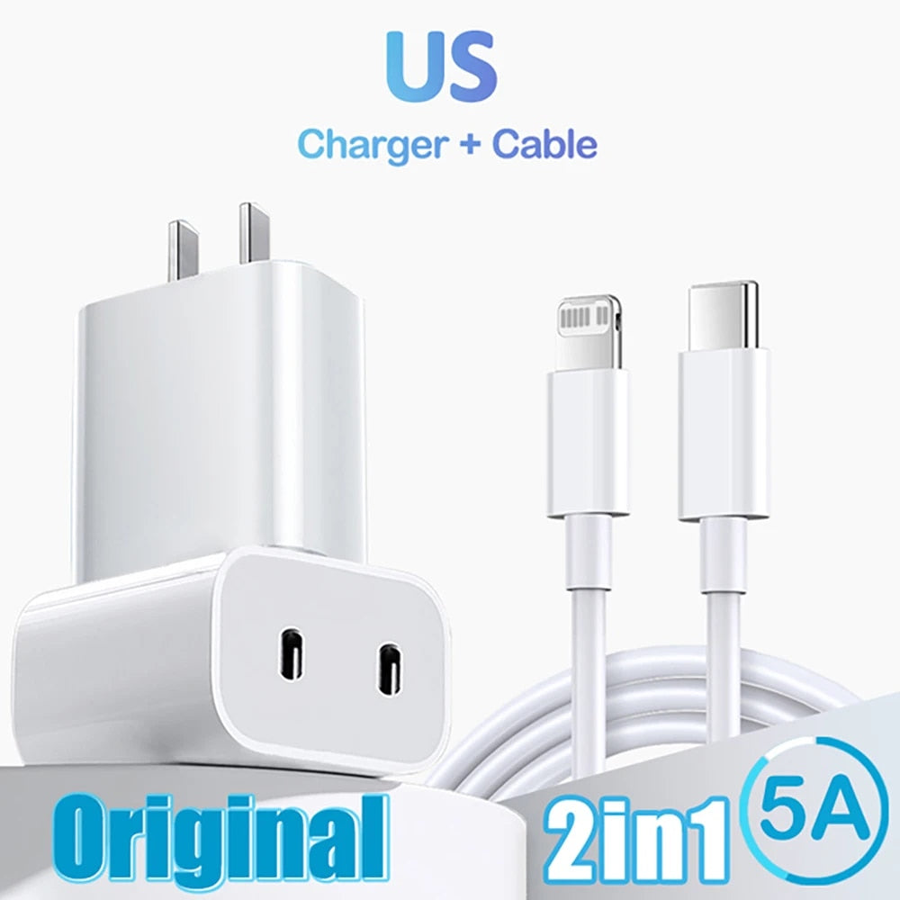 Hochwertiges USB Typ C PD 20W Kabel für Smartphones, Apple iPhone, Samsung, iOS & Android | Prämie Schnelle USB C Kabel für iPhone, Typ C Ladekabel