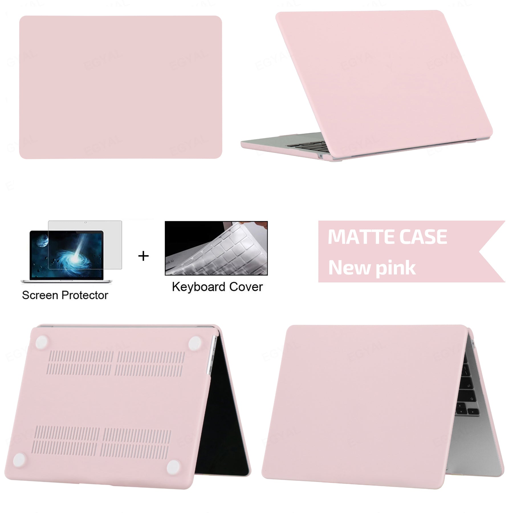 Hochwertige Ultra Dünne Hartschalen Case - Laptophülle für MacBook Air/Pro/M3/M2/M1: 16,14,13-inch | 2024/2023/2022/2020 Series – Premium Cover